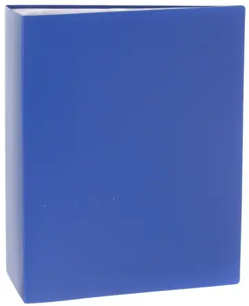 Папка "Basic", 80 файлов, А4, синий (255151-02) обложка книги