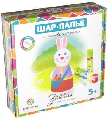 Набор для детского творчества "Зайчик" (B01591) обложка книги