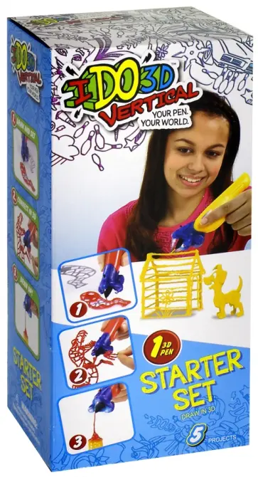 3Д ручка "Вертикаль. Животные " (1 ручка, желтый) обложка книги