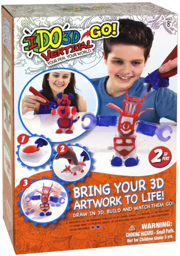 3D ручка "Вертикаль GO. Робот". Комплект из 2 ручек (166055) обложка книги