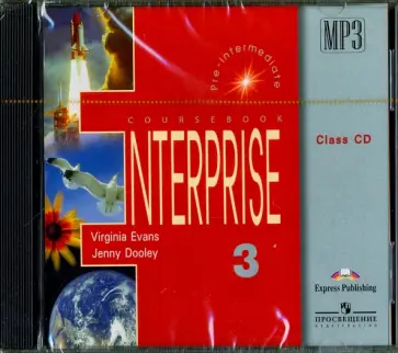 Evans, Дули - Enterprise-3. Pre-Intermediate. Аудио для работы в классе (CD) обложка книги