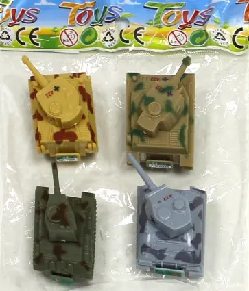 Набор инерционных игрушек. Танки (6385-4) обложка книги