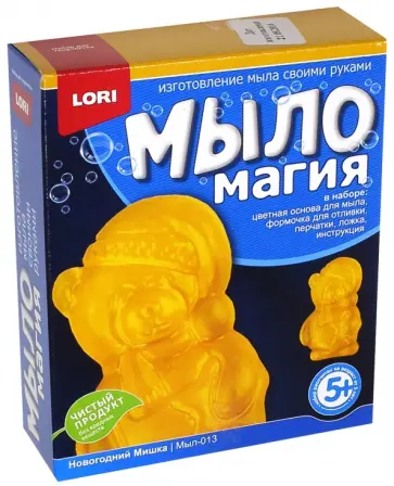 Набор "Новогодний мишка" (Мыл-013) обложка книги