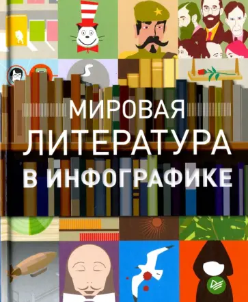 Джоанна Элиот - Мировая литература в инфографике Джоанна Элиот - Мировая литература в инфографике обложка книги