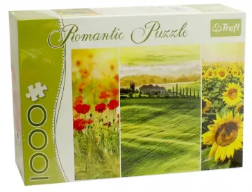 Puzzle-1000 "Солнечная Тоскана" (10410) обложка книги
