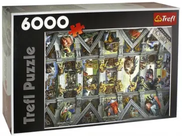 Trefl. Puzzle-6000 "Сикстинская капелла" (65000) обложка книги