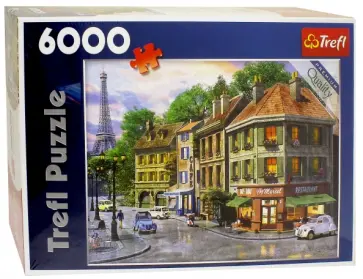 Пазл "Улица в Париже". 6000 деталей (65001) обложка книги