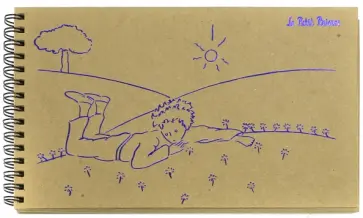 Маленький принц. Альбом для зарисовок 2 обложка книги