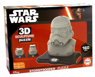 Star Wars. Скульптурный 3D пазл "Штурмовик", 160 Деталей (16969) обложка книги