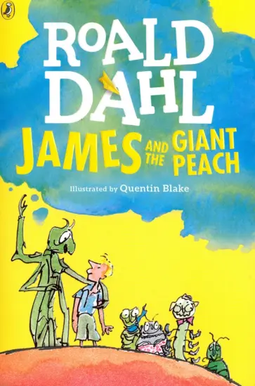 Roald Dahl - James and the Giant Peach обложка книги
