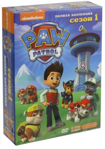 Джэми Уитни - Щенячий патруль. Сезон 1. Полная коллекция (6DVD) обложка книги