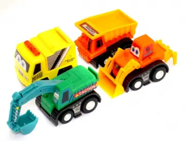 Набор инерционных машинок (4 штуки) (2823-4) обложка книги