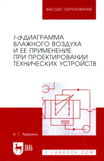 Александр Аверкин - I-d-диаграмма влажного воздуха и ее применение при проектировании технических устройств обложка книги
