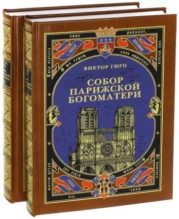 Виктор Гюго - Собор Парижской Богоматери. В 2-х книгах Виктор Гюго - Собор Парижской Богоматери. В 2-х книгах обложка книги