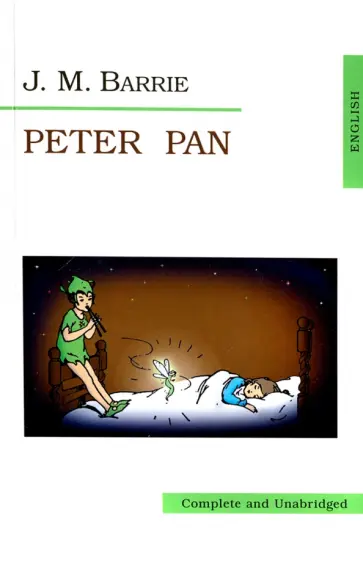 James Barrie - Peter Pan обложка книги