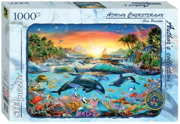 Step Puzzle-1000 "Касатки" (79529) обложка книги