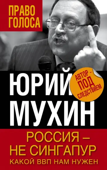 Юрий Мухин - Россия - не Сингапур. Какой ВВП нам нужен обложка книги