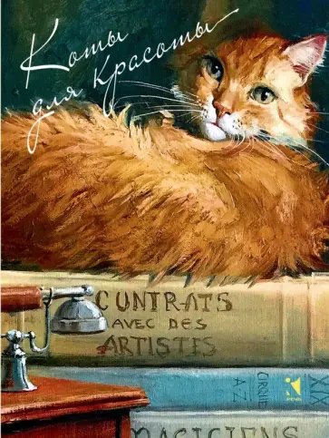 Блокнот "Коты для красоты" (А6) обложка книги