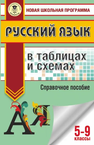 Ирина Текучева - Русский язык. 5-9 классы. В таблицах и схемах Ирина Текучева - Русский язык. 5-9 классы. В таблицах и схемах обложка книги