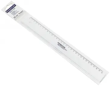 Линейка пластиковая Mars 562, прозрачная. 30 см. (56204-30F) обложка книги