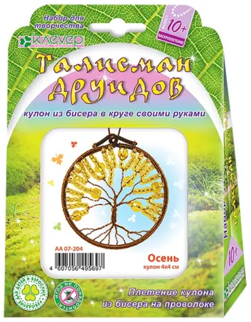 Набор для детского творчества Кулон Талисман друидов. Осень обложка книги