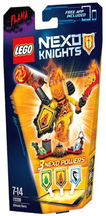 Конструктор Nexo "Флама - Абсолютная сила" (70339) обложка книги