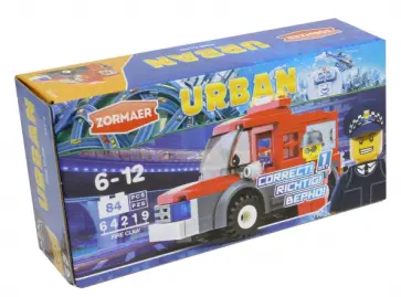 Конструктор Zormaer Urban "Огненный коготь", 84 элемента (64219) обложка книги