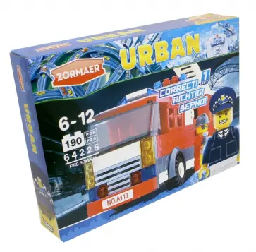 Конструктор Zormaer Urban "Команда быстрого реагирования", 190 элементов (64225) обложка книги