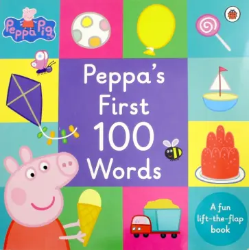 Peppa's First 100 Words обложка книги