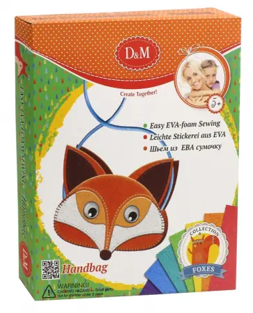 Шьем сумку из EVA "Лисенок" (60753) обложка книги