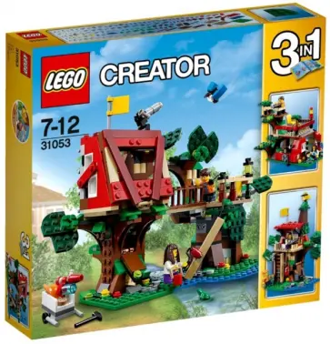 Конструктор Creator "Домик на дереве" (31053) обложка книги