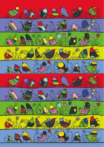 Сказкотерапия. Блокнот для записей "Веселые птички" обложка книги