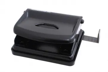 Дырокол "Nero" (металлический, 25 листов, черный) (392027-01) обложка книги