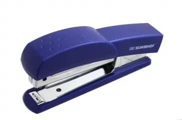 Степлер "Debut" (пластик,  №10, 12 листов, синий) (401065-02) обложка книги