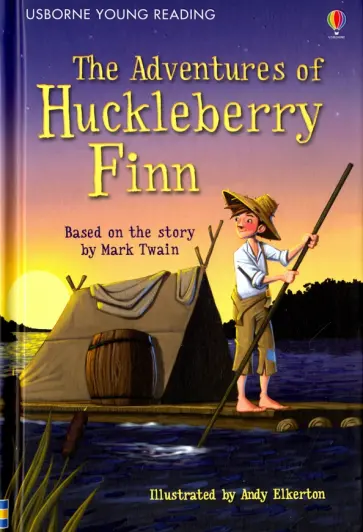 Mark Twain - The Adventures of Huckleberry Finn обложка книги