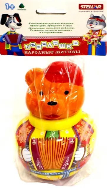 Неваляшка "Бурый медведь. Потапыч" (малая) (01735) обложка книги