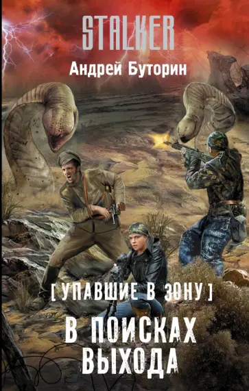 Андрей Буторин - Упавшие в Зону. В поисках выхода обложка книги