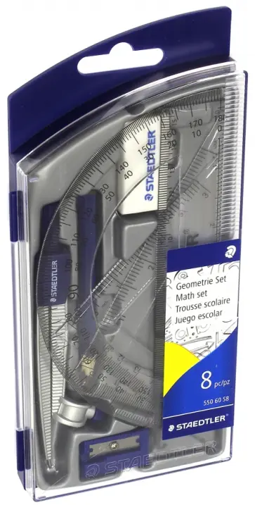 Набор для математики (8 предметов) (55060S8) обложка книги