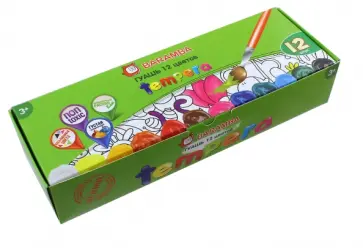 Гуашь "Темпера" (12 цветов) обложка книги