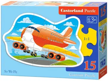 Puzzle-15 "Самолет" (В-015146) обложка книги