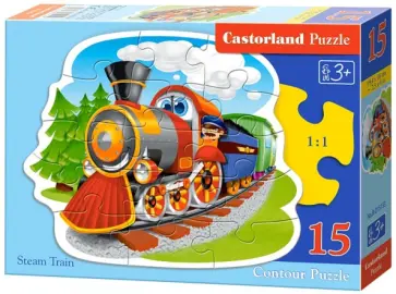 Puzzle-15 "Паровозик" (В-015153) обложка книги