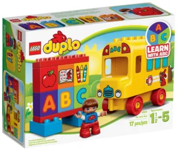 Конструктор LEGO DUPLO "Мой первый автобус" (10603) обложка книги