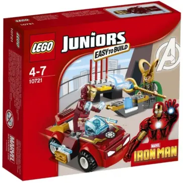 Конструктор "Железный человек против Локи" (10721) обложка книги