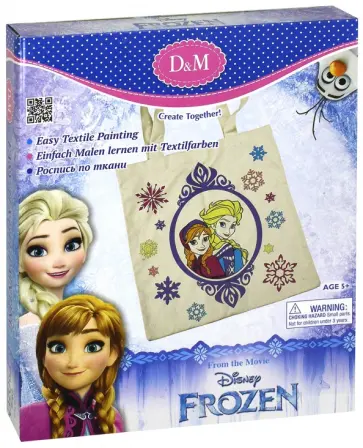 Набор для росписи сумки "Frozen. Принцессы" (65112) обложка книги