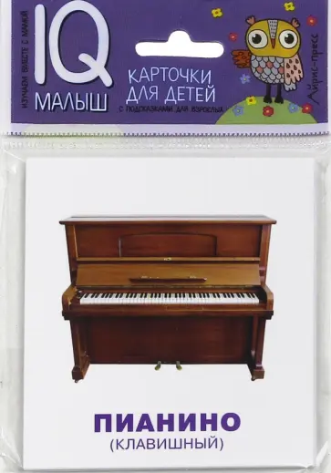 Т. Тимофеева - Умный малыш. Музыкальные инструменты. Набор карточек для детей обложка книги