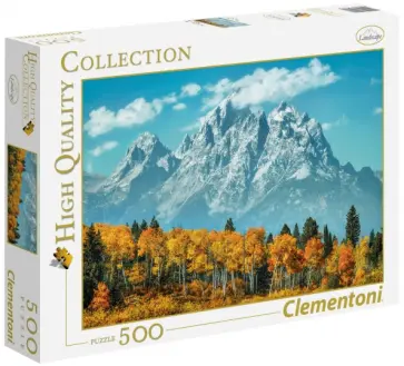 Пазл-500 "США, Вайоминг. Гора Гранд-Титон" (35034) обложка книги