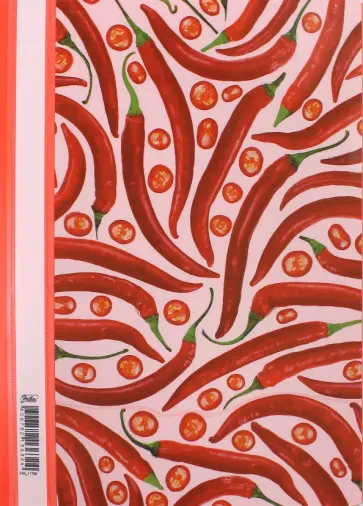 Папка-скоросшиватель, пластиковая, А4 "Перчик" (AS4_11798) обложка книги
