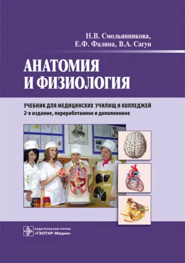 Смольянникова, Фалина - Анатомия и физиология Смольянникова, Фалина - Анатомия и физиология обложка книги