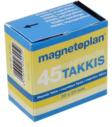 Магнитная лента "Takkis" (30х20 мм, 45 фрагментов, самоклеящаяся) Магнитная лента "Takkis" (30х20 мм, 45 фрагментов, самоклеящаяся) обложка книги