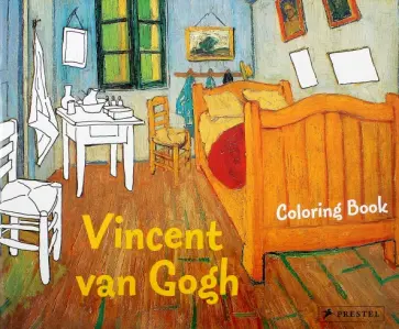 Vincent Van Gogh Coloring Book. Vincent van Gogh. Раскраска обложка книги